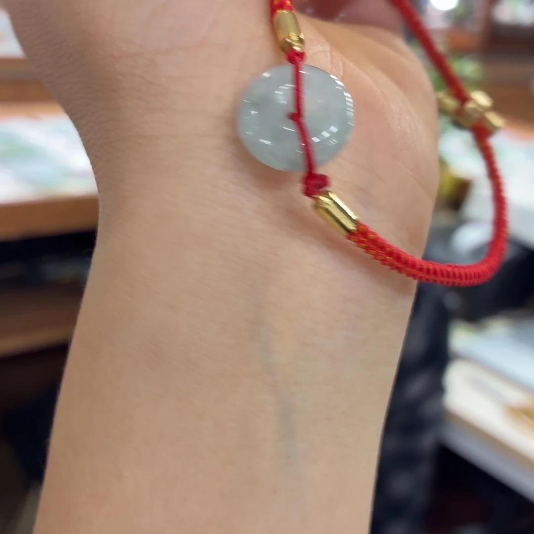 翡翠未镶嵌手链手绳