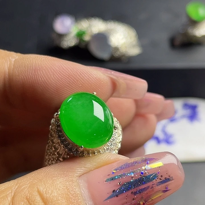 菲***8定制翡翠未镶嵌6255588548735