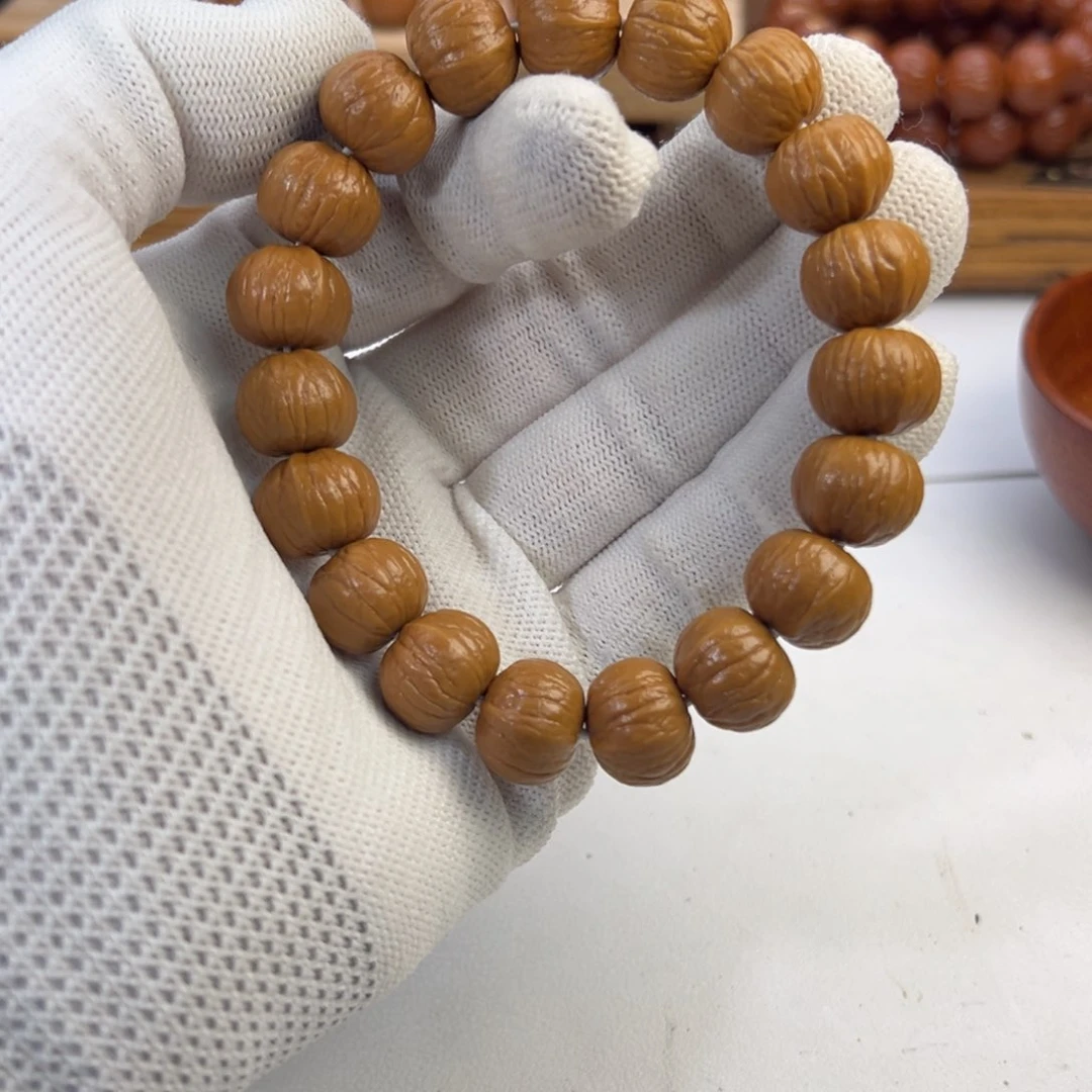 猴头核桃手串s**k14 南瓜