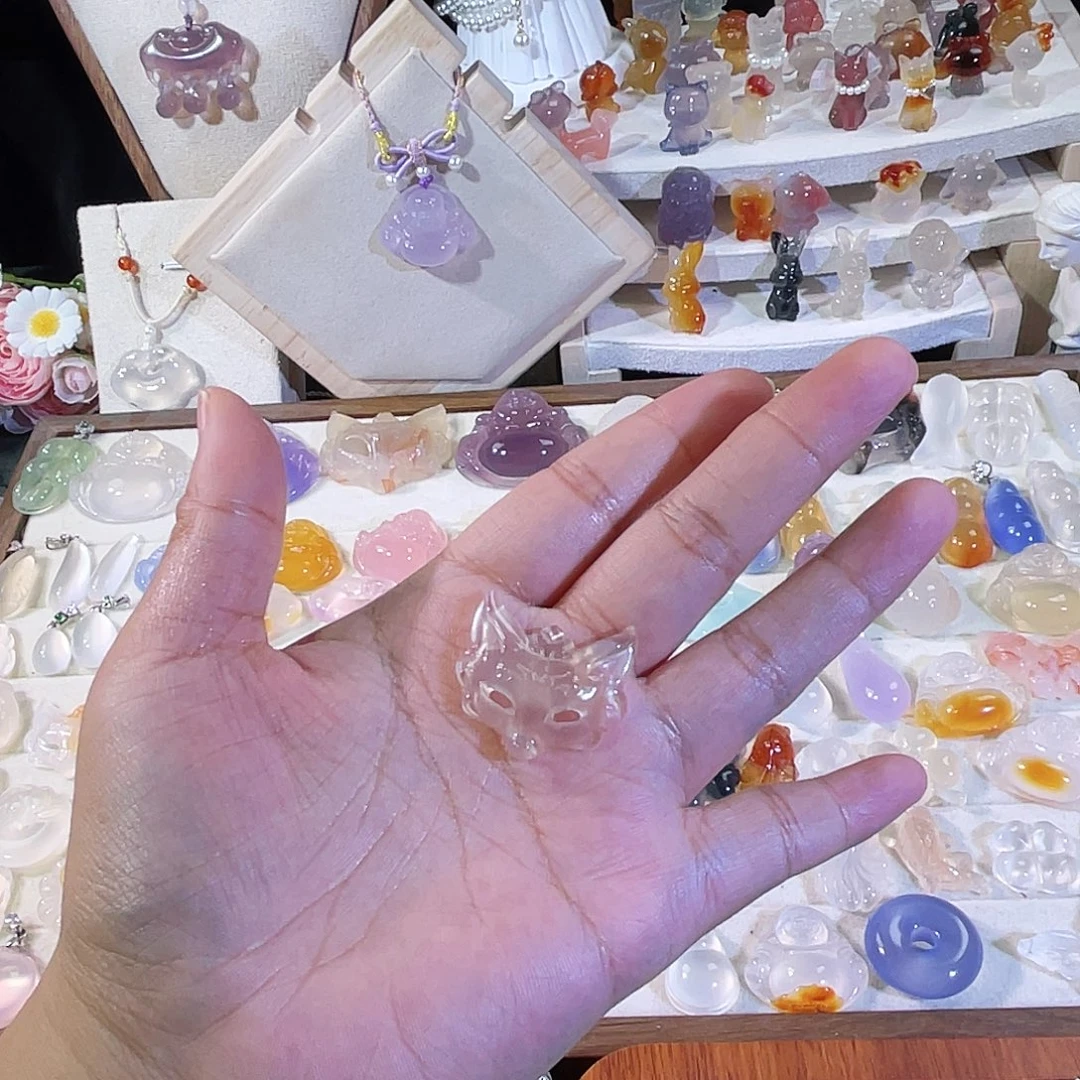 玛瑙/玉髓未镶嵌颈饰