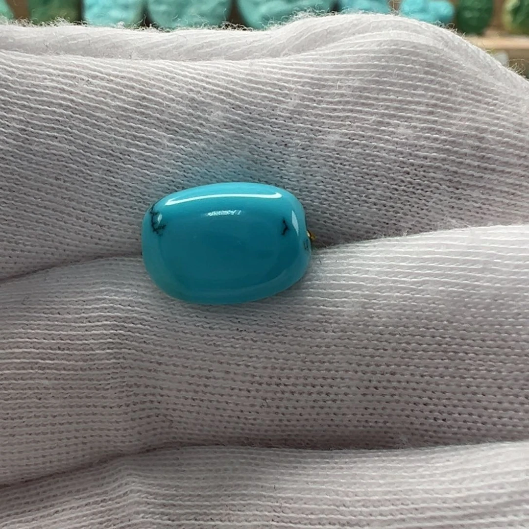 未镶嵌绿松石随形8.5mm