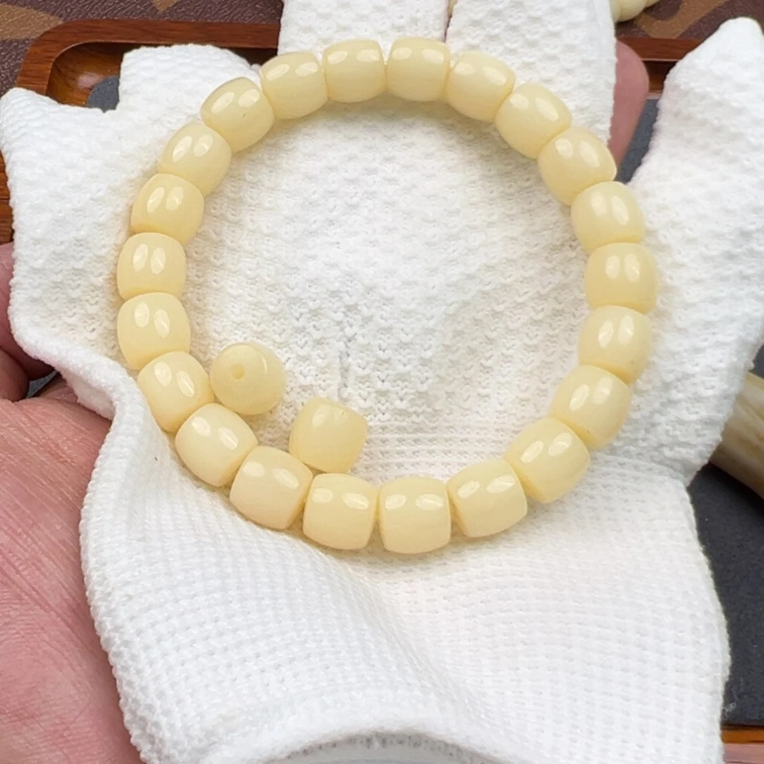 骆驼牙手串/手链骆驼牙手串10/9直切玉