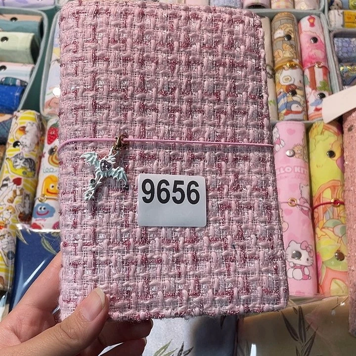 织绣A6活页带纸9656