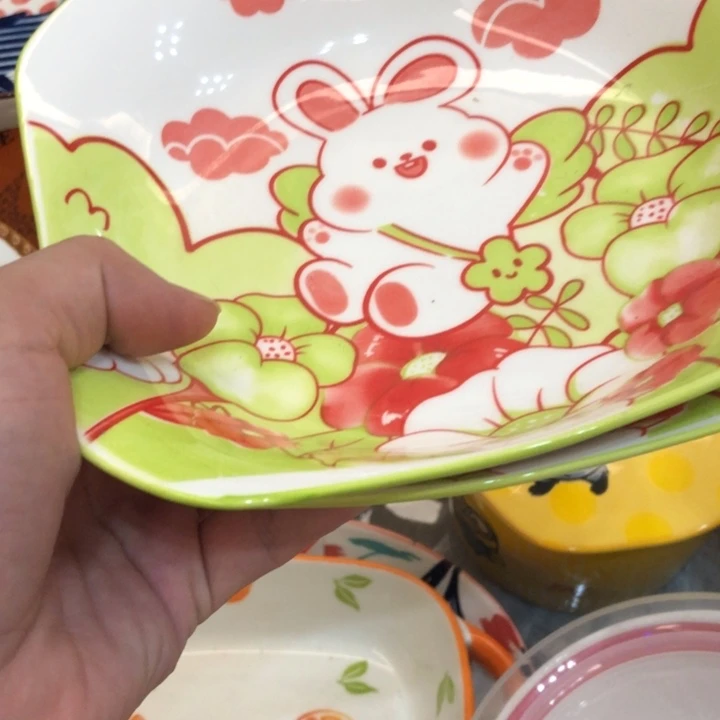 陶瓷微瑕盘碗碟介意勿拍