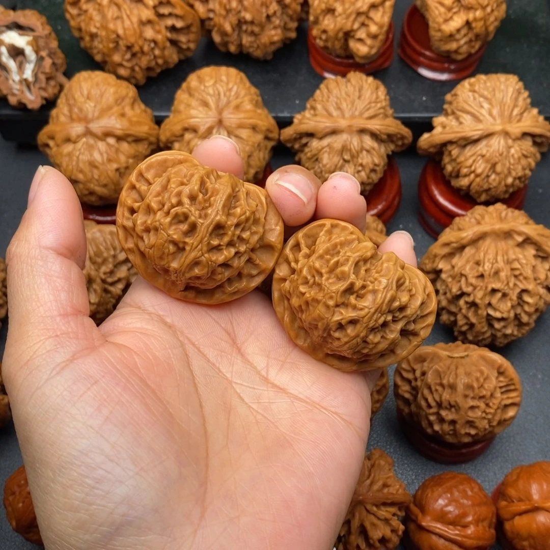 文玩核桃把件43宫灯