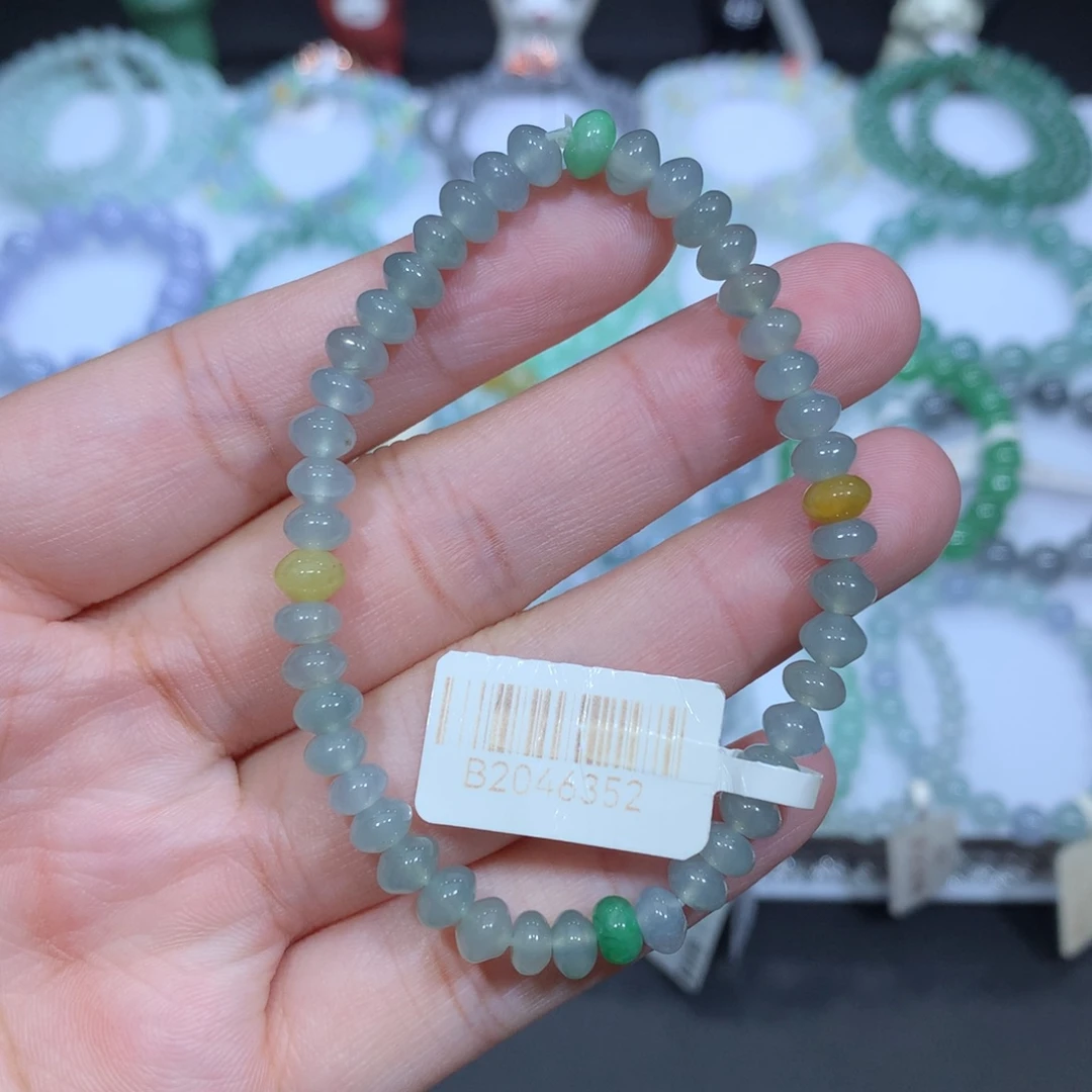 翡翠未镶嵌手串天然