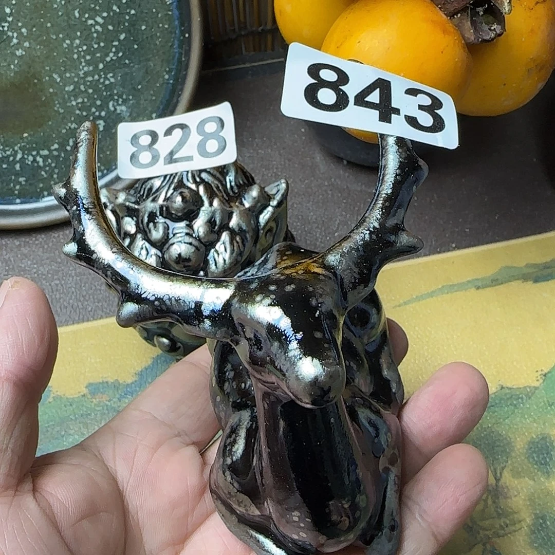 茶盏建盏杯主人杯龙窑柴烧瑕疵