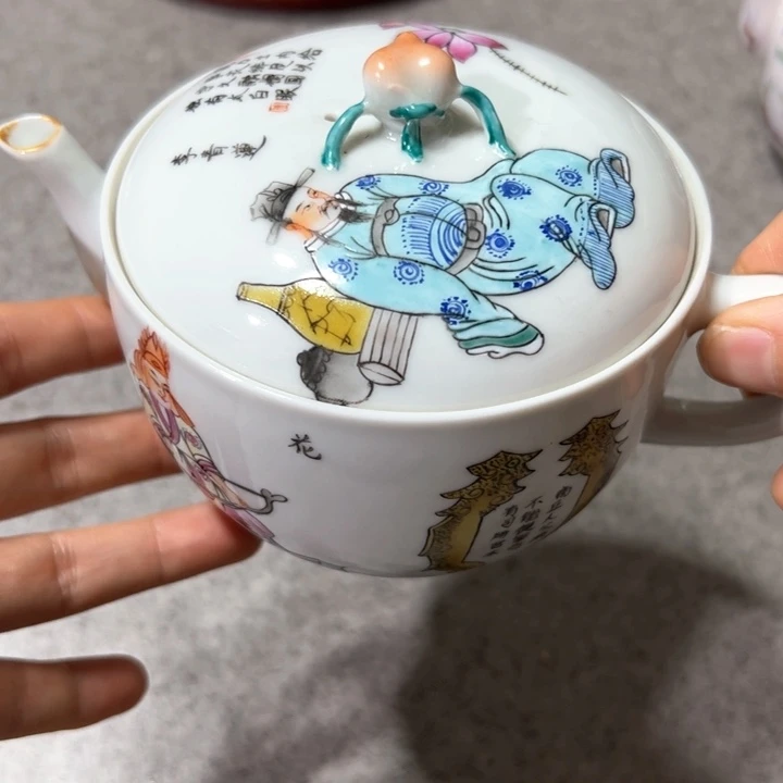 景德镇陶瓷工艺品摆件夜****见