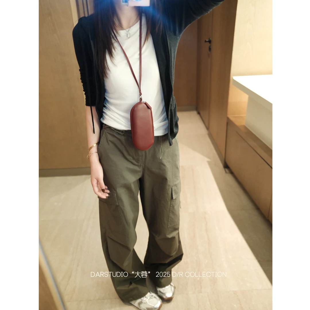 DAR STUDIO 深圳货【抽绳工装裤】内里匹马棉质感工装休闲裤88539