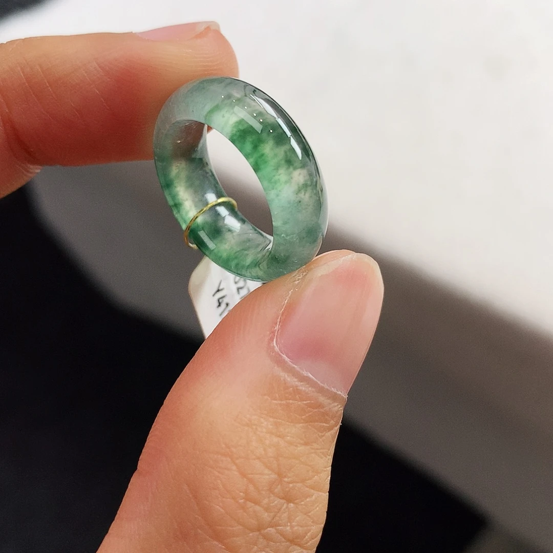 翡翠未镶嵌戒指5号