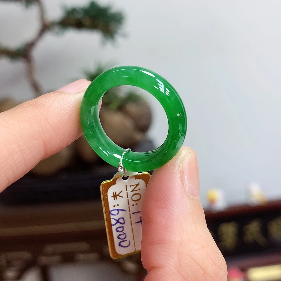 未镶嵌戒圈翡翠14号
