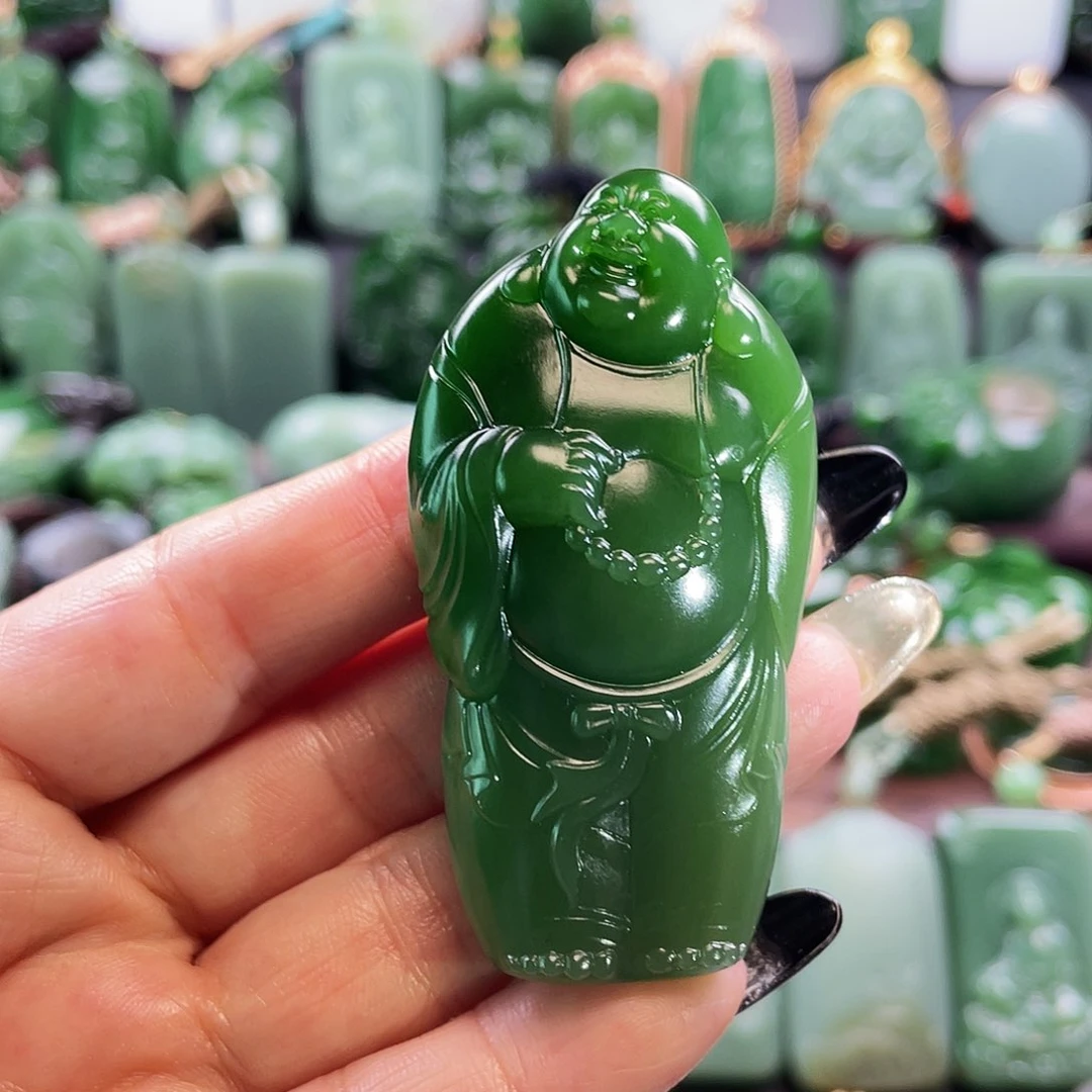 和田玉挂件未镶嵌超****e