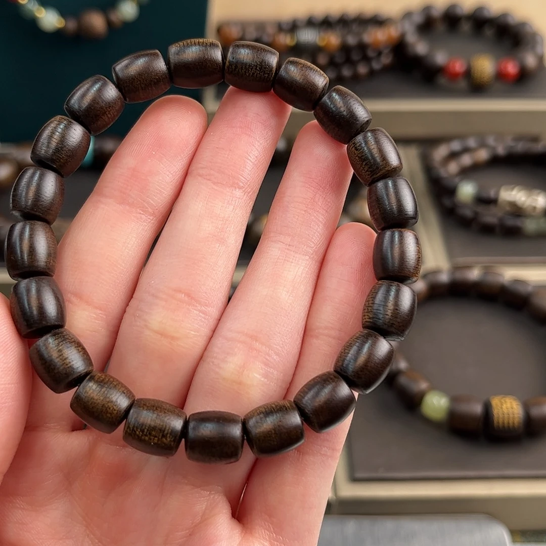 沉香沉香碎屑8mm越南芽庄玉化白奇楠沉水