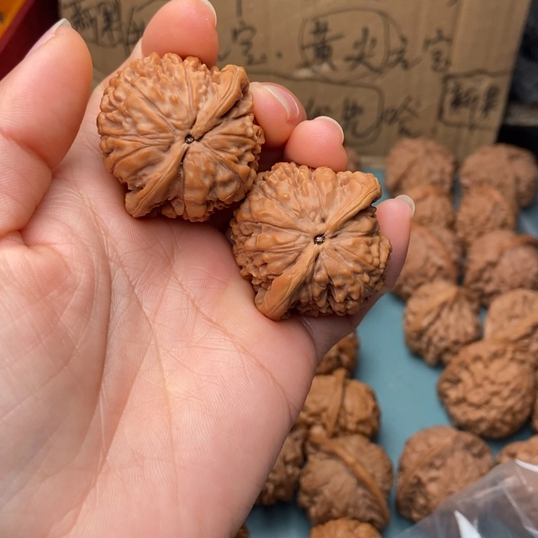 蜜***刀吊坠文玩核桃莲花1