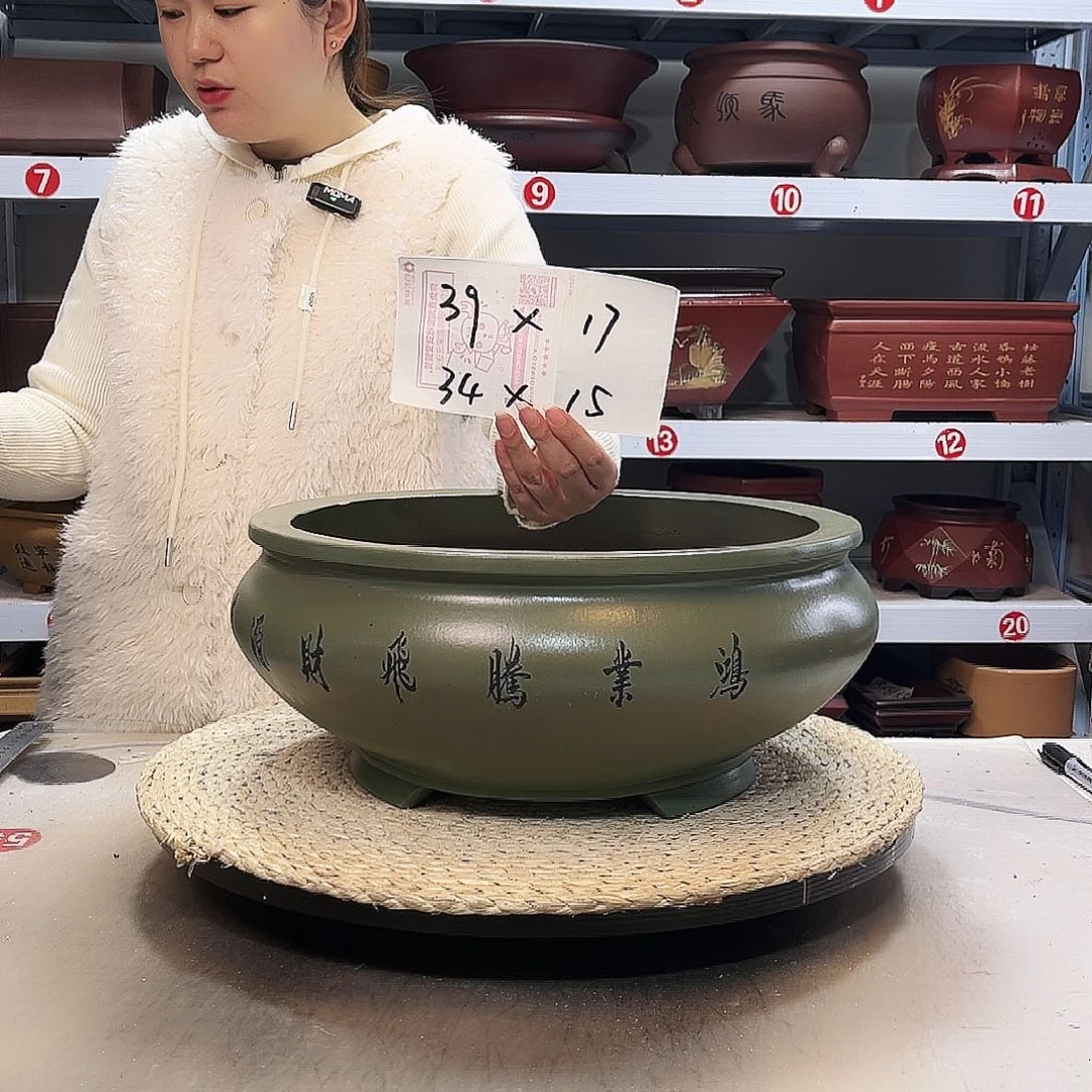 紫砂花盆紫砂花盆
