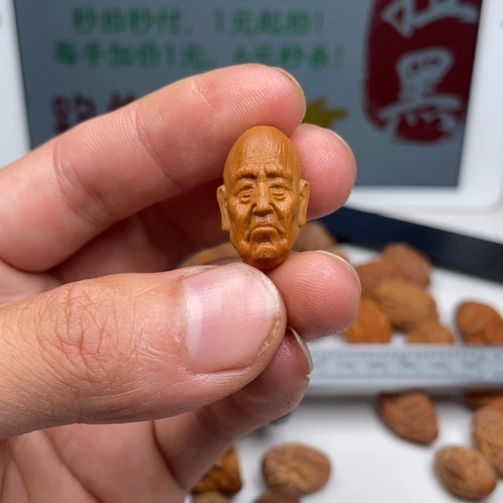 橄榄核吊坠橄榄核雕刻单籽。