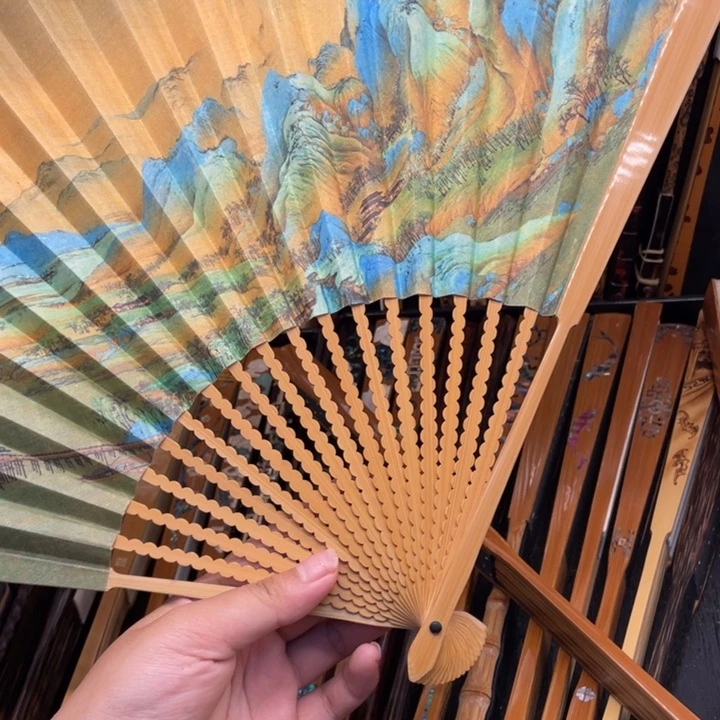 扇子千里江山18方玉竹带翻轮开播福利