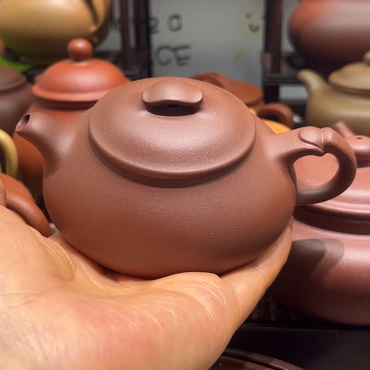 茶壶紫砂底槽清简瓢150cc