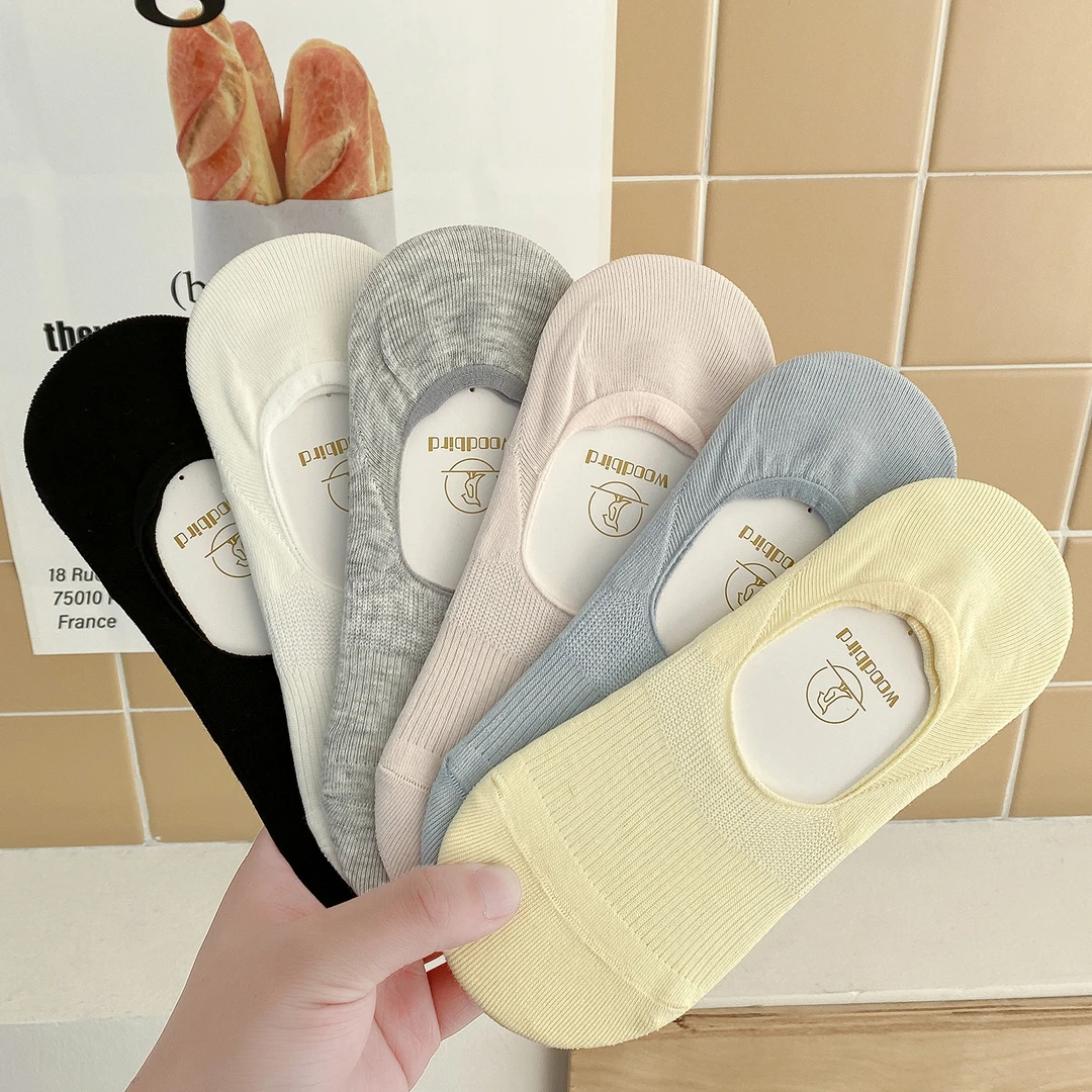 杭臻船袜子女夏季薄款棉袜不掉跟防滑吸汗透气2025新款浅口隐形袜