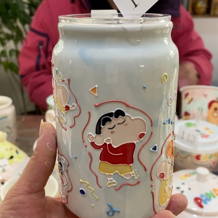 杯景德镇釉下彩手绘