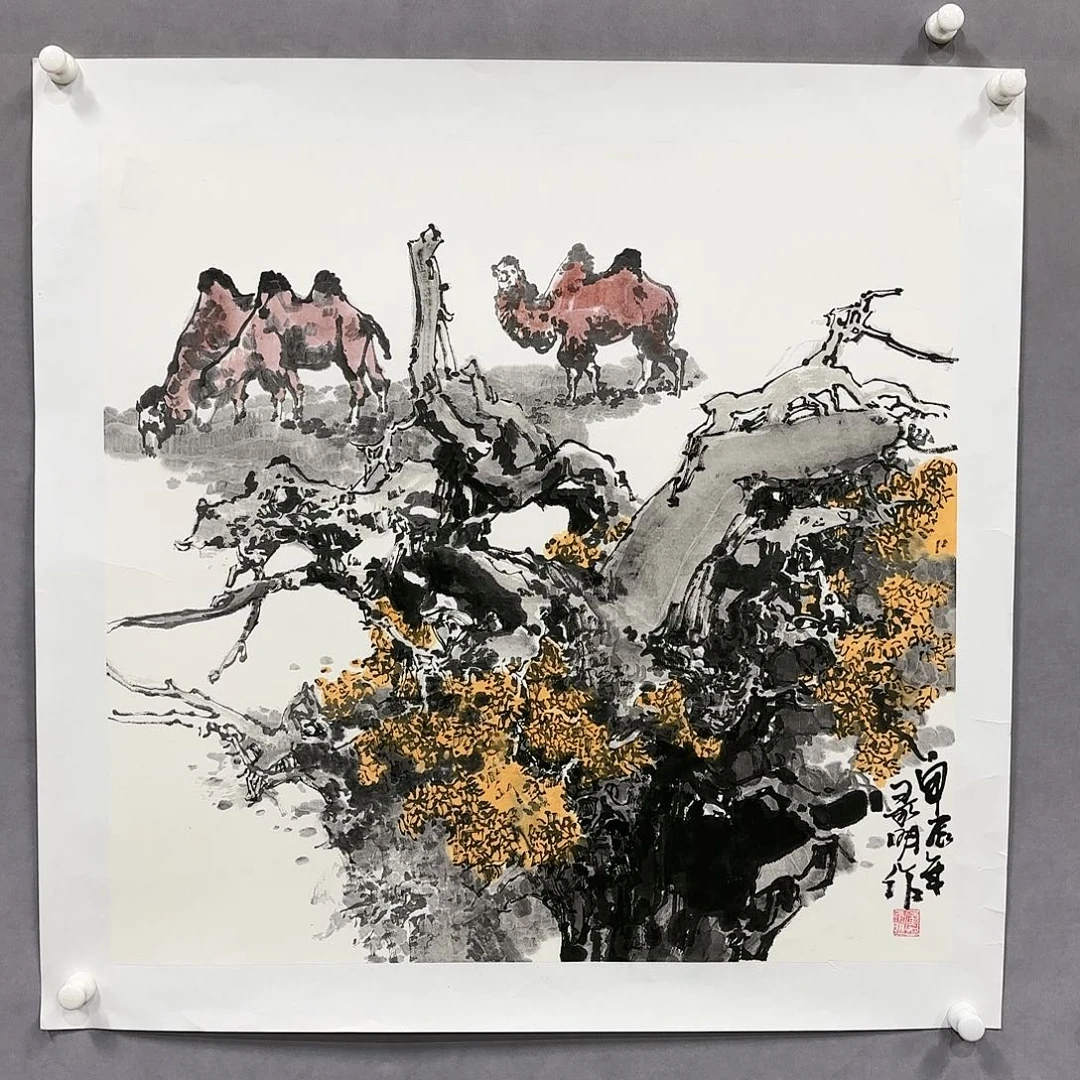 国画国画纯手绘作品请放心去藏