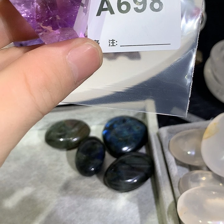 莲***粥未镶嵌珠宝半成品水晶天然水晶A698