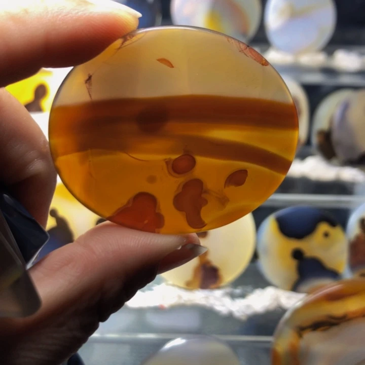 合金玛瑙/玉髓珠宝奇石35