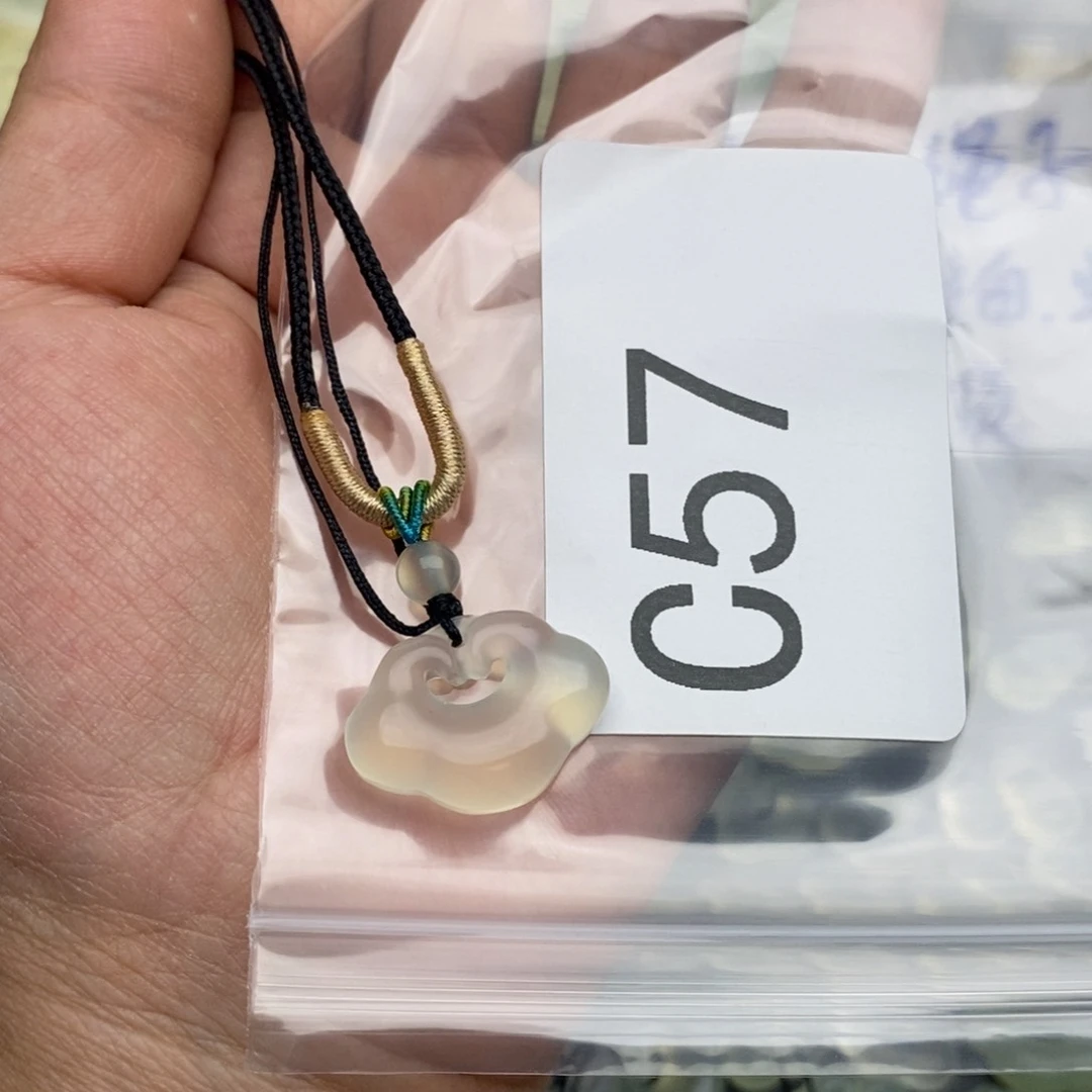 岫玉高货绳单买不发货岫玉挂件默认微瑕未镶嵌