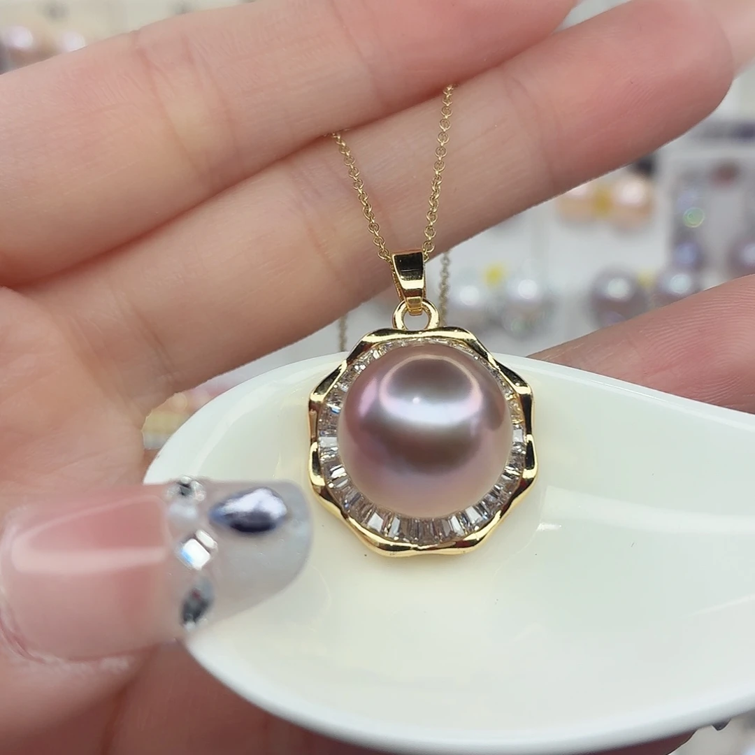 淡水珍珠合金颈饰