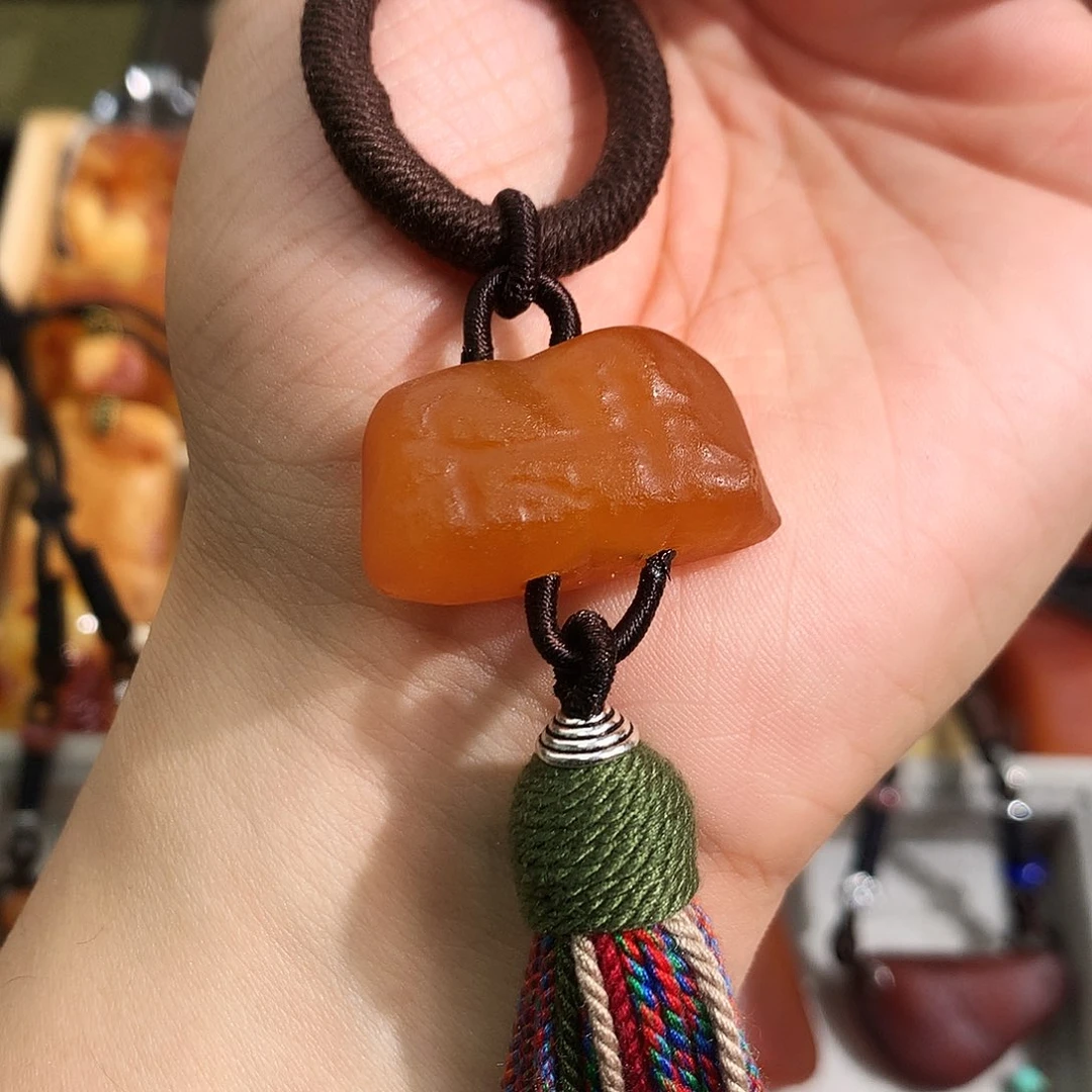 蜜蜡裸石未镶嵌你