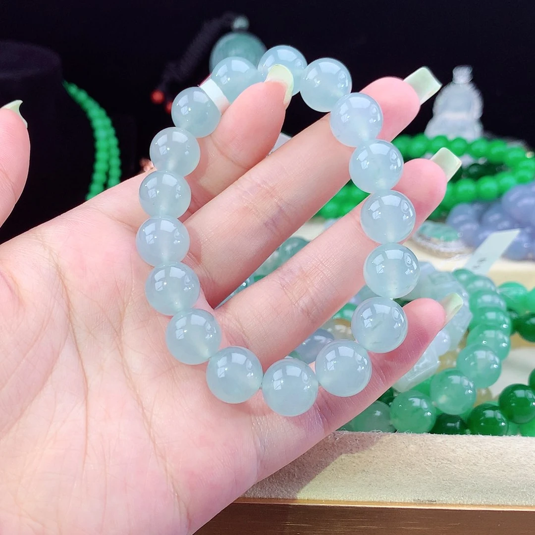 未镶嵌手链翡翠天然