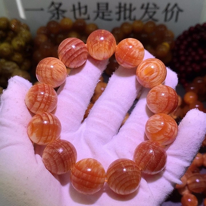 松木（琥珀木）手串/手链1.8