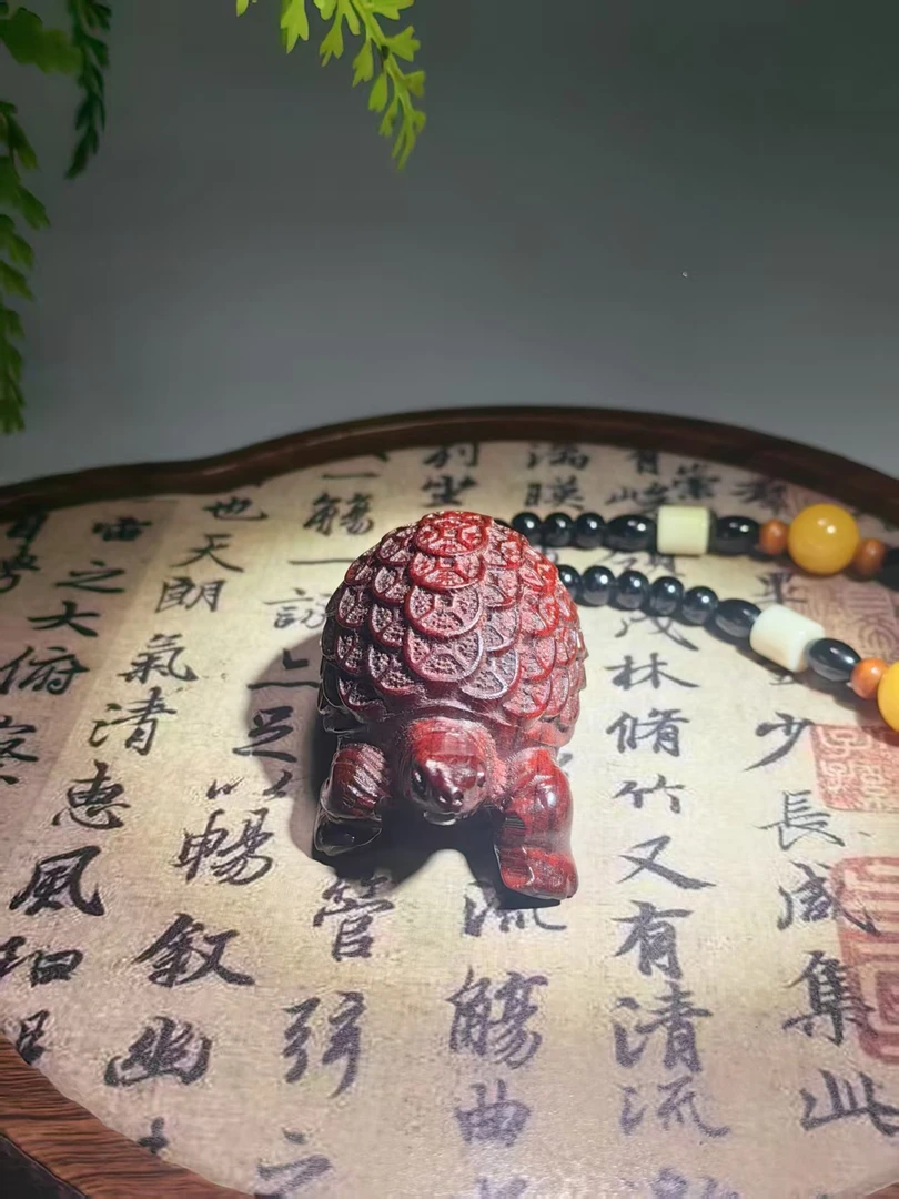 紫檀 龟 挂件/无礼盒 877