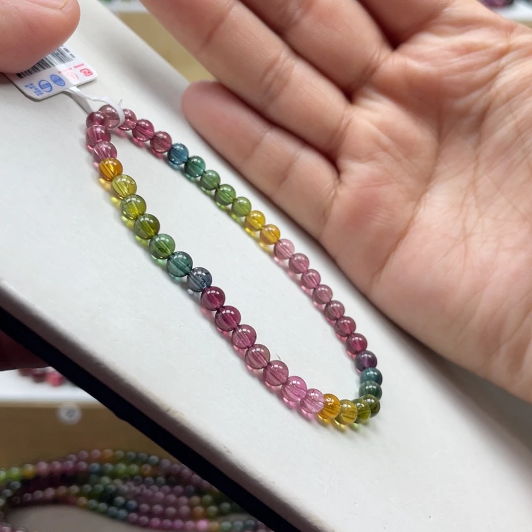 手串未镶嵌碧玺4.5mmmmmmmmmmmmmmm