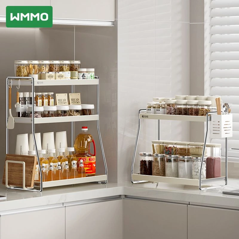 【达人专属】物鸣厨房调料置物架台面多功能家用收纳盒多层架子