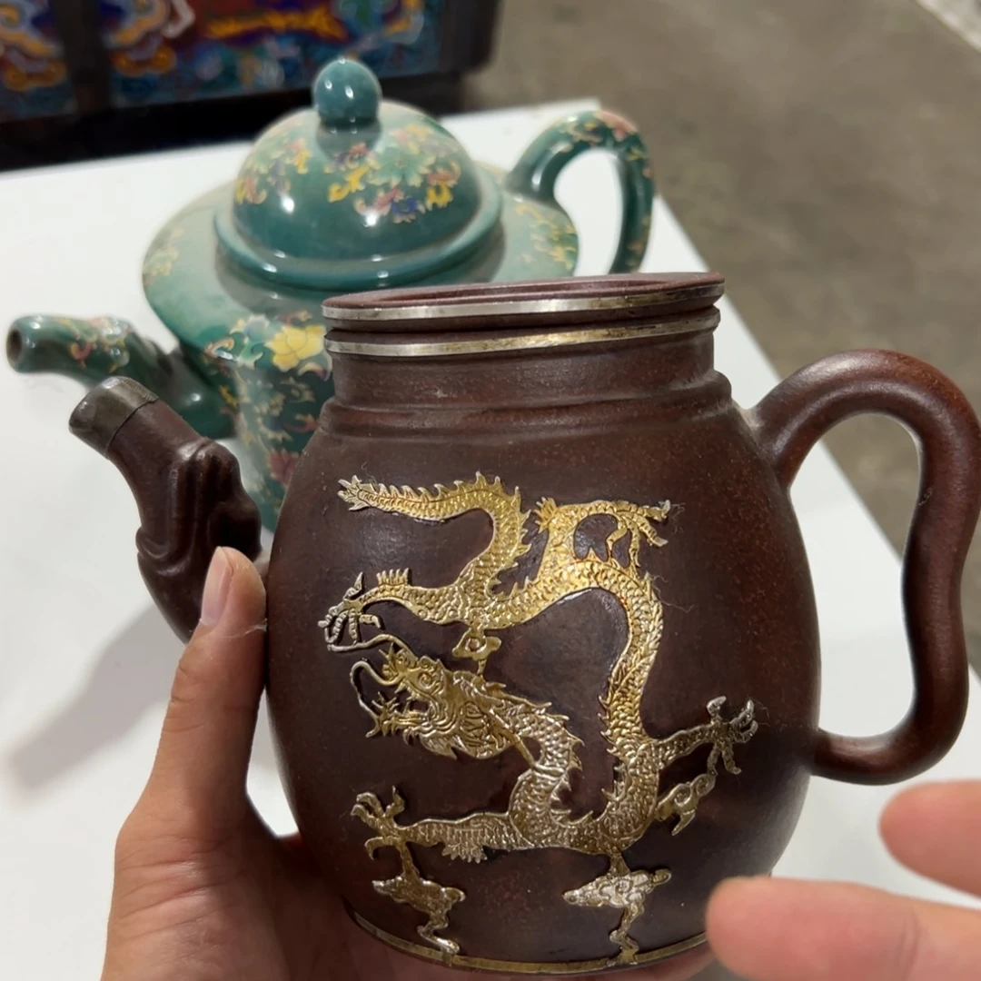 老厂紫砂壶一件！