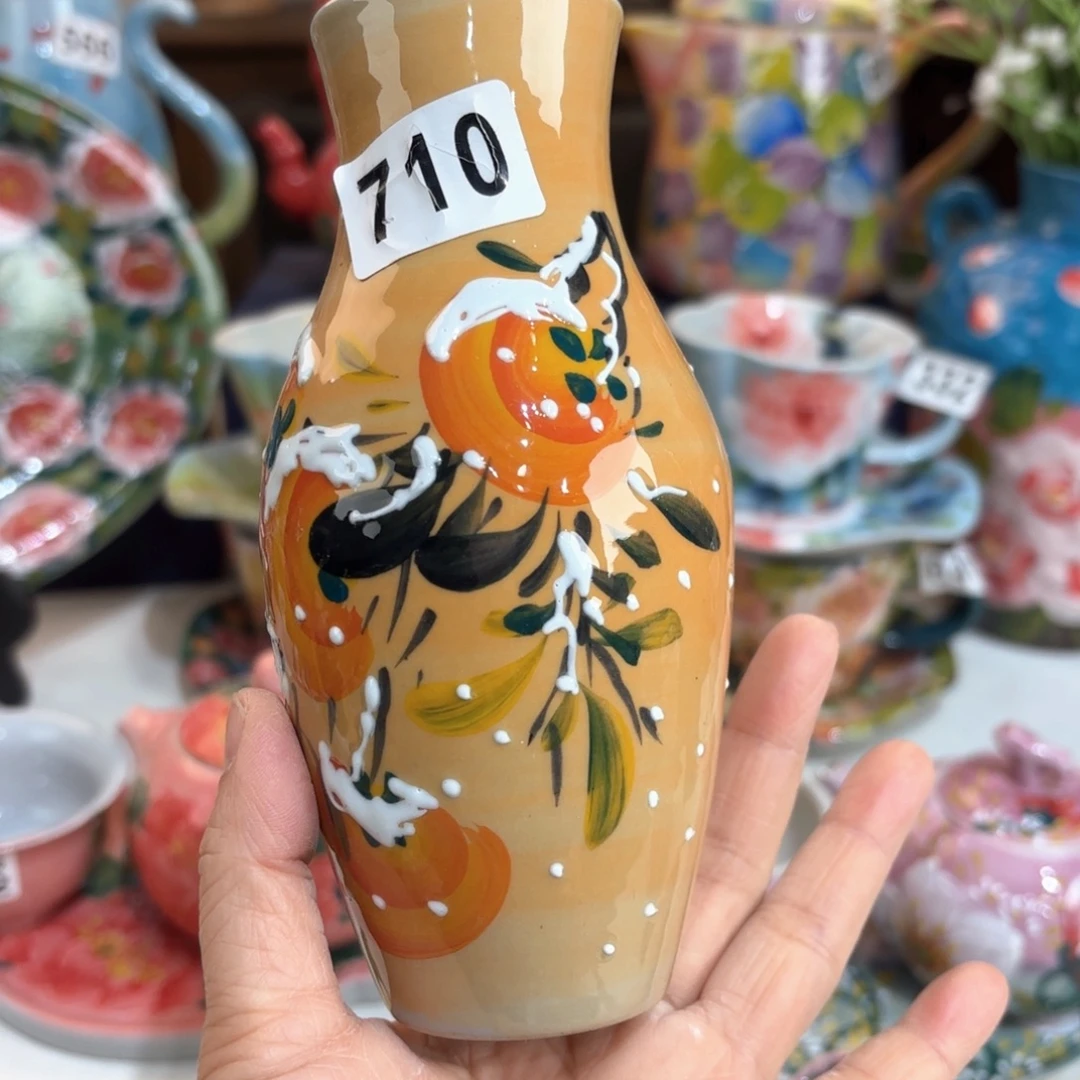 景德镇手绘高温釉下彩陶瓷茶具