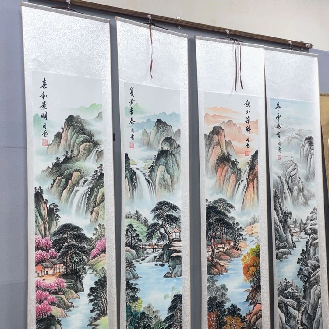 国画老师手笔手绘作品y