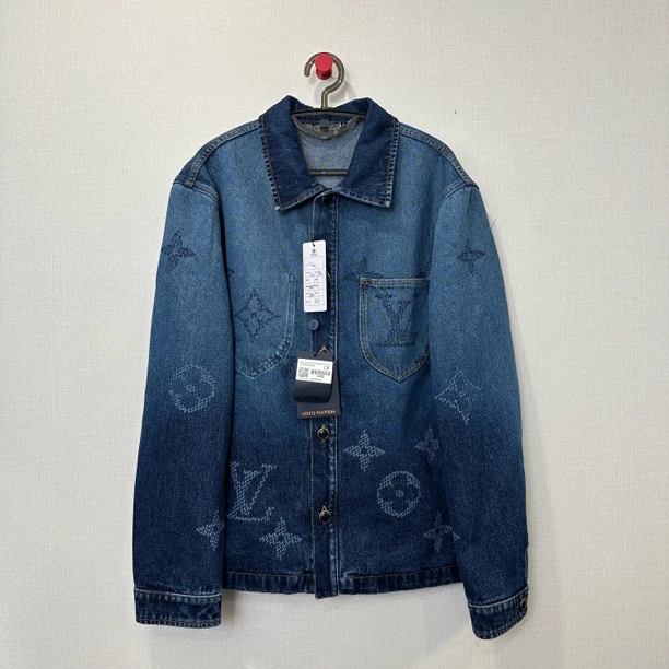 未使用 LouisVuitton/路易威登 26新款牛仔外套/尺码50/编号11760