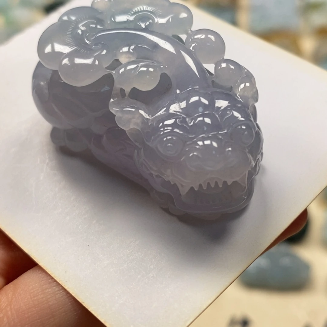 翡翠未镶嵌颈饰天然翡翠吊坠貔貅