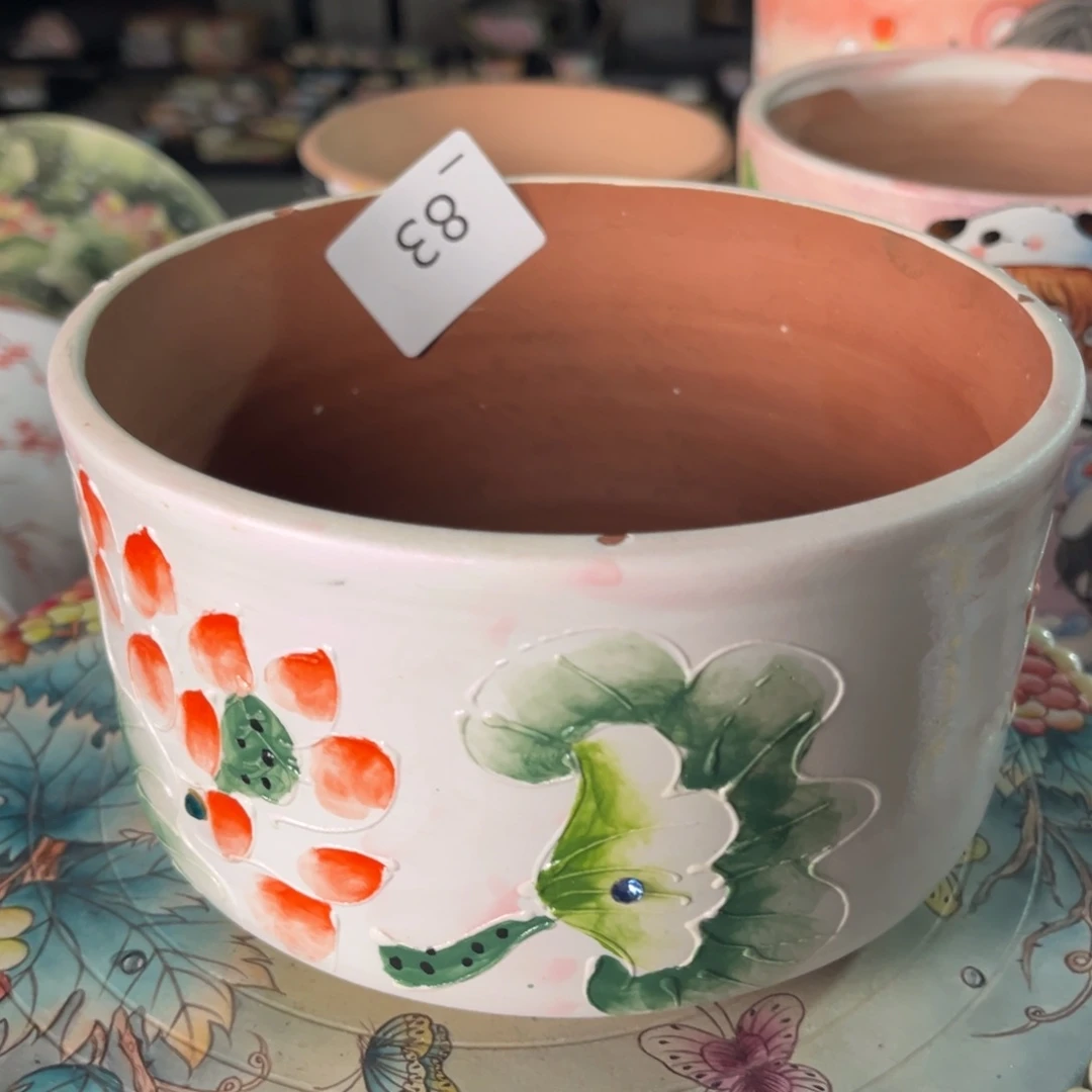 83多肉花盆瑕疵1个