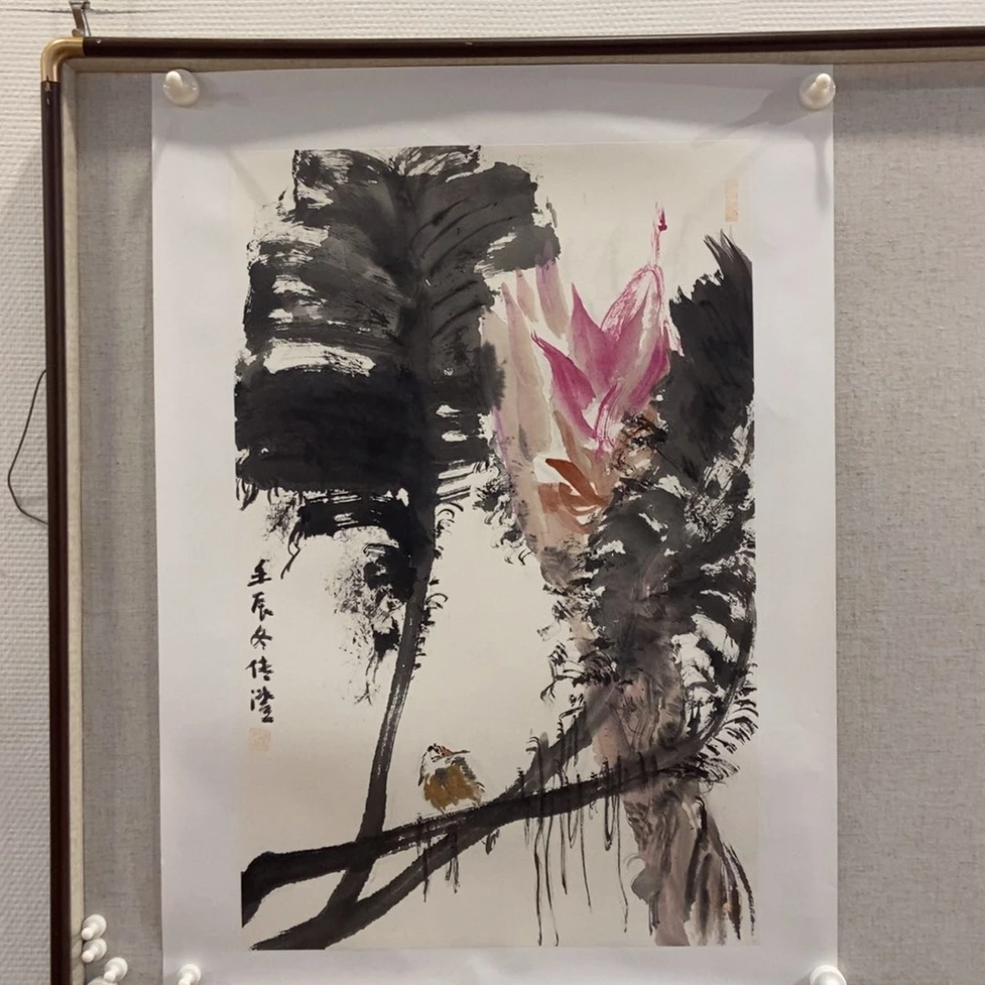 【闪购商品】国画托**基墨鱼精品墨鱼精品