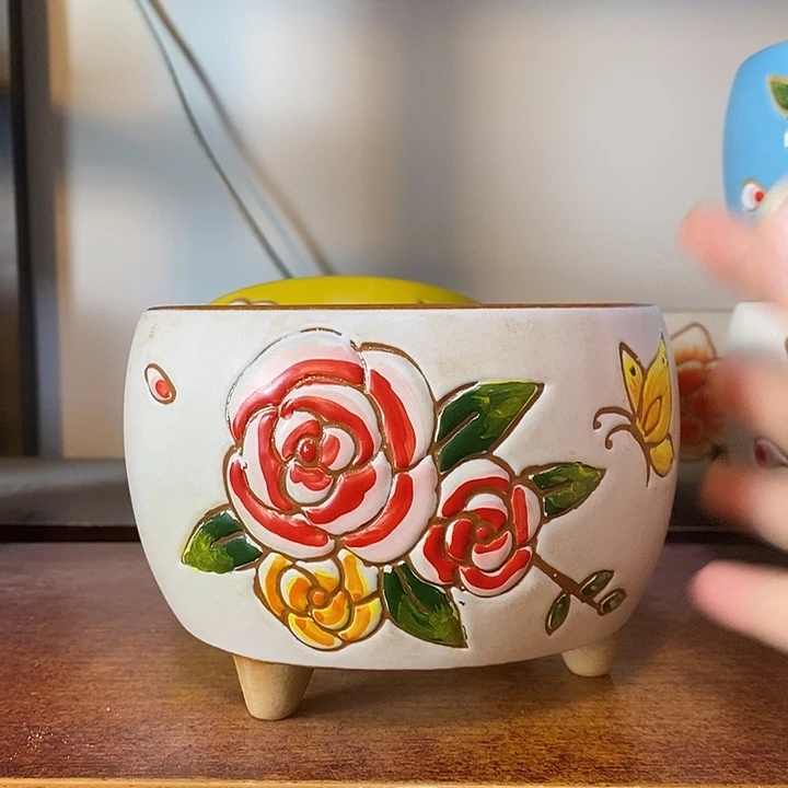 外13内11.5高10左右，纯手工制作，一单包邮