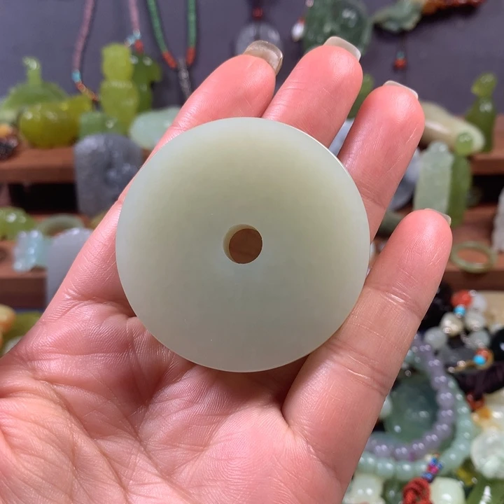 和田玉挂件未镶嵌粗****涯挂件