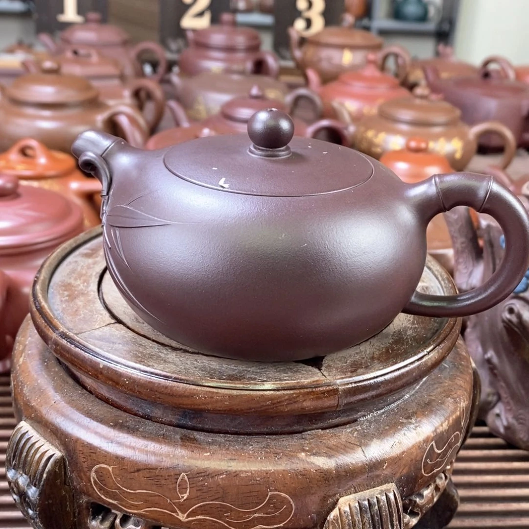 紫砂茶壶原矿手工163