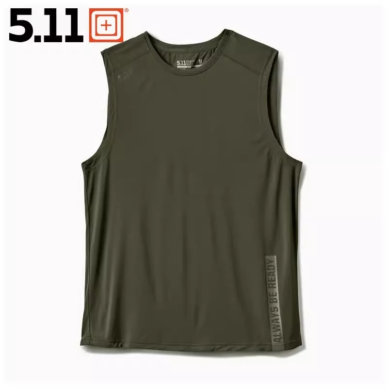5.11死磕速干背心 户外休闲坎肩体能训练背心速干打底衫 7710137
