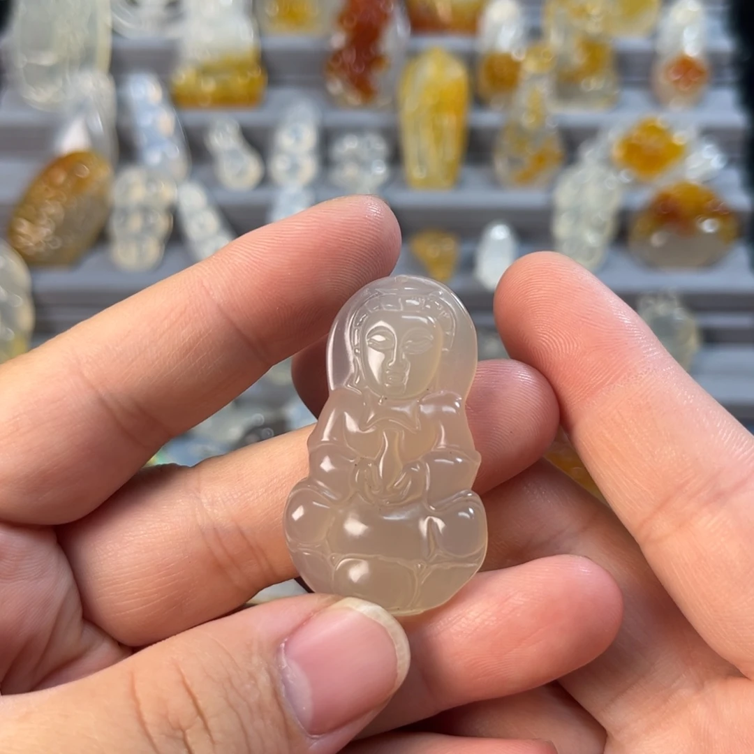 玛瑙/玉髓未镶嵌颈饰