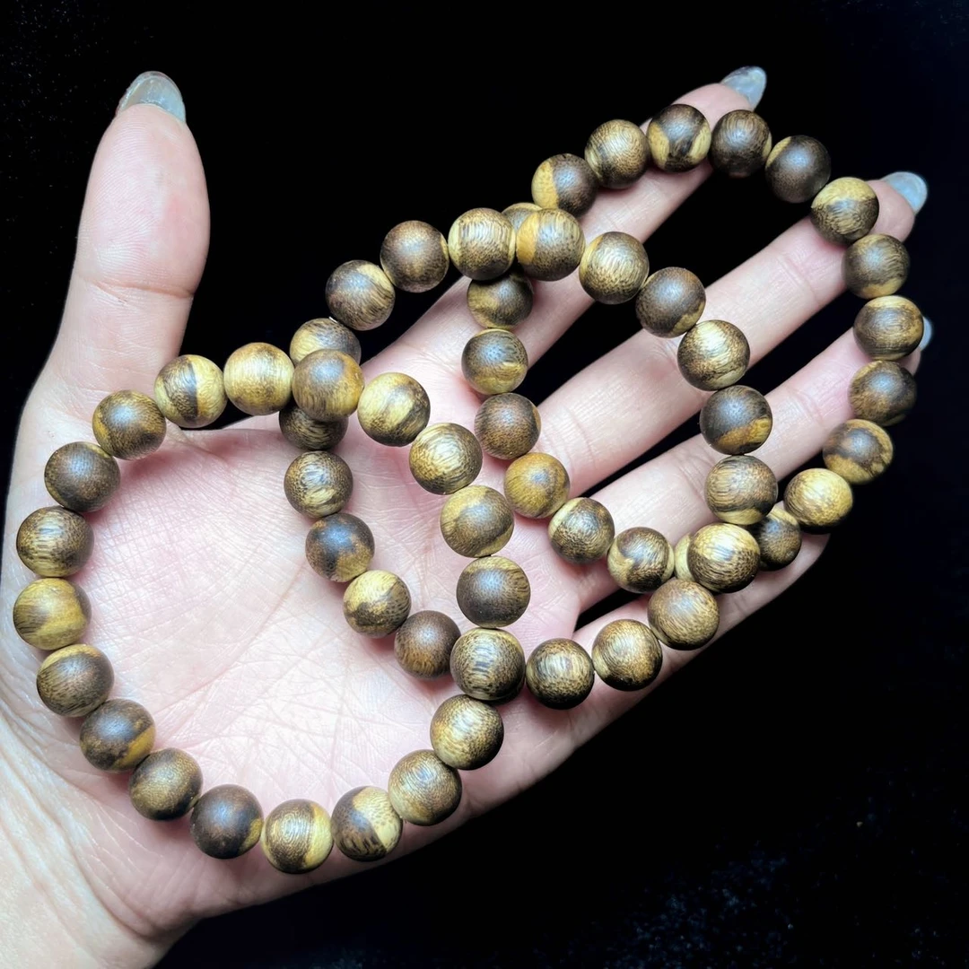 【云上叙】V56525-M-沉香花珠手串-多样性发其一-10mm（甄选）