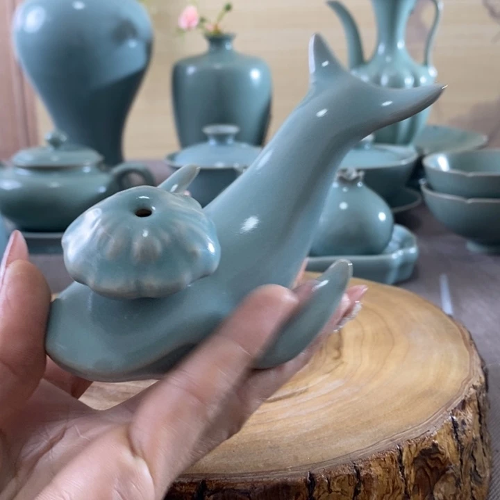 瓷片香插一一一一一一一一一一一一一