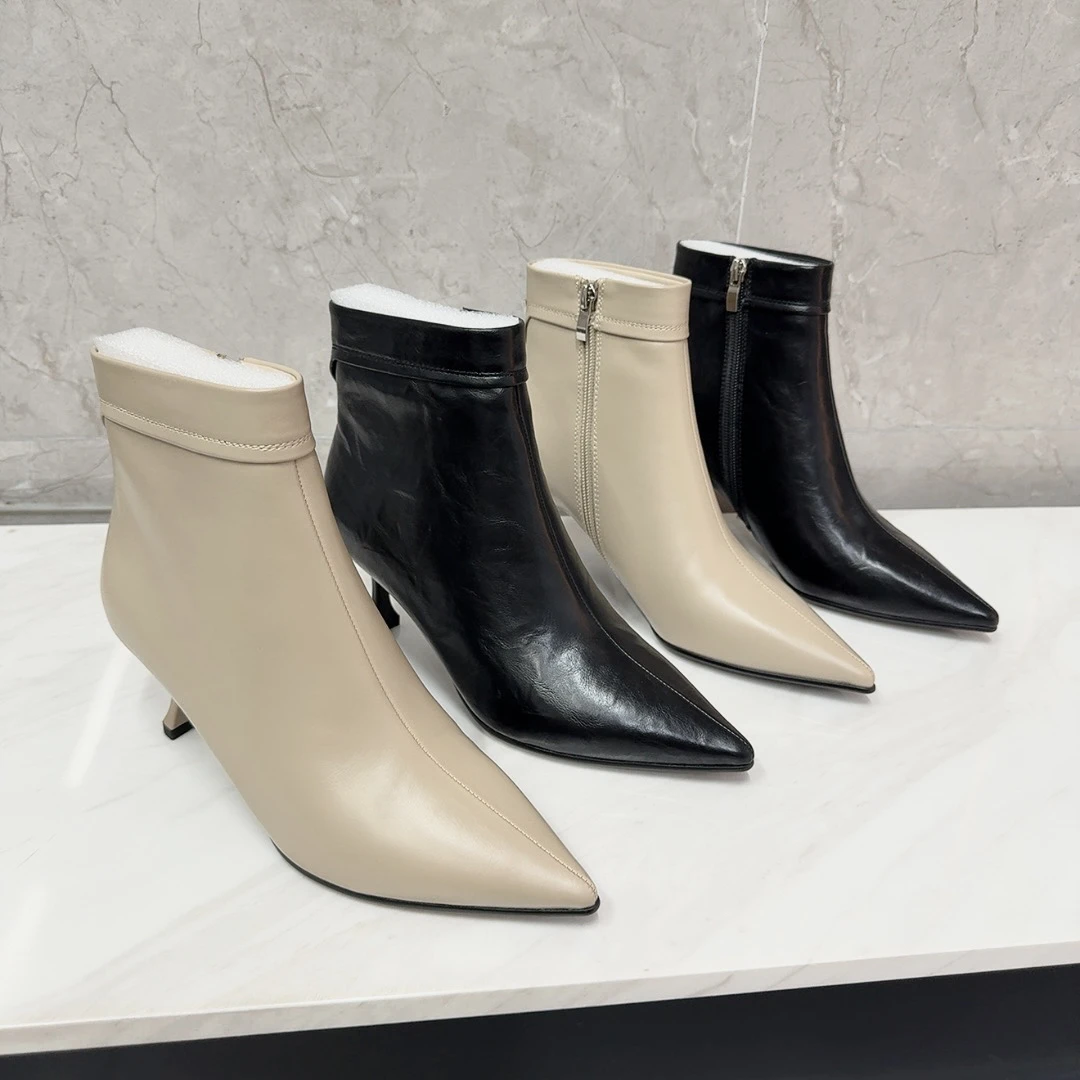 5512-5秋冬新款时尚百搭高跟短靴118610